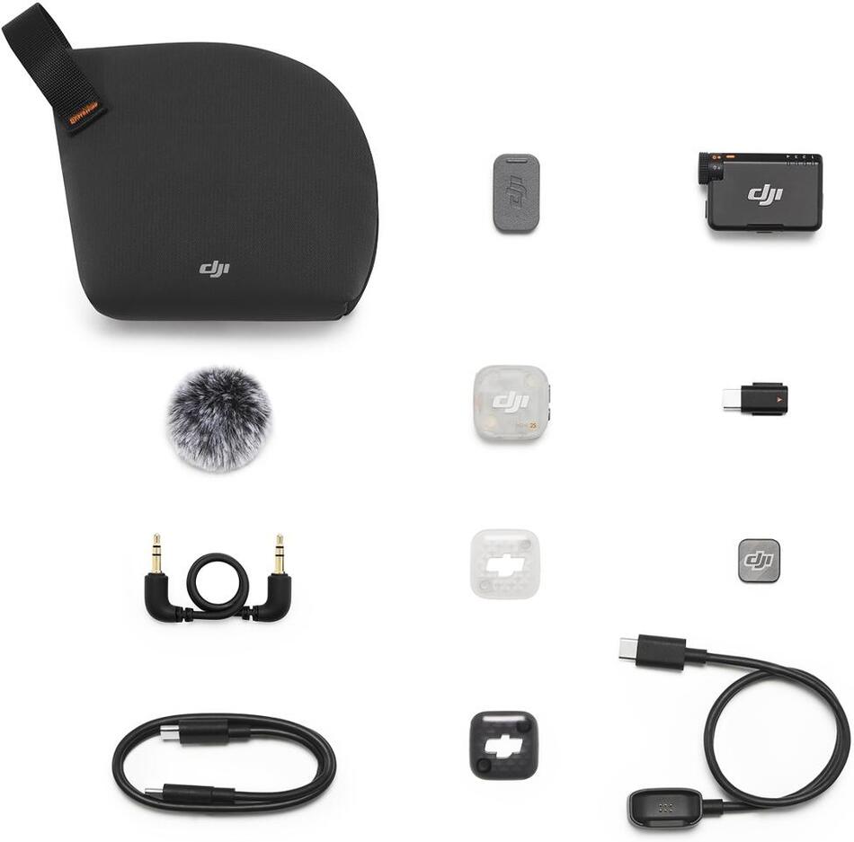 Foto příslušenství DJI Mic Mini 2S (1 TX + 1 RX)