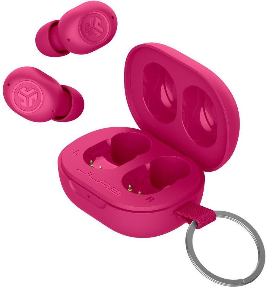 Bezdrátová sluchátka jlab JBuds Mini TWS Earbuds, růžová