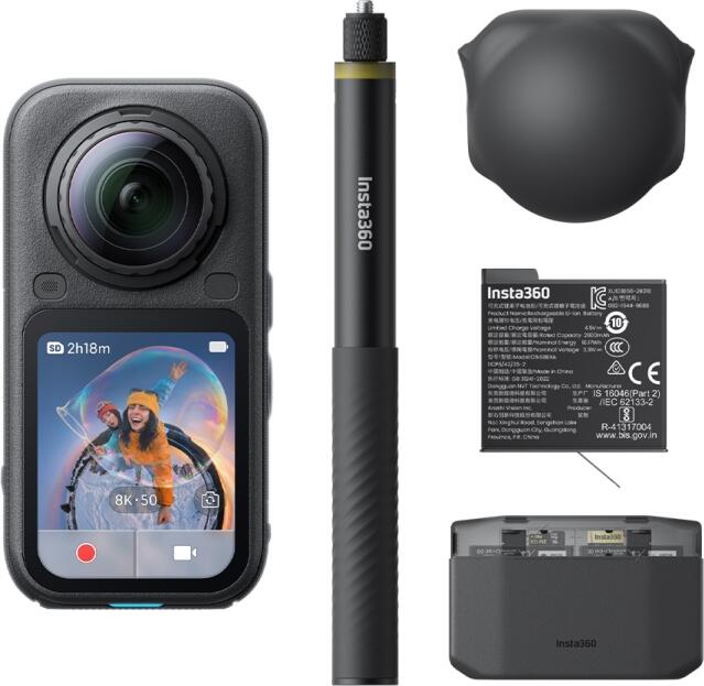 Insta360 X6 Essentials Bundle (černá)