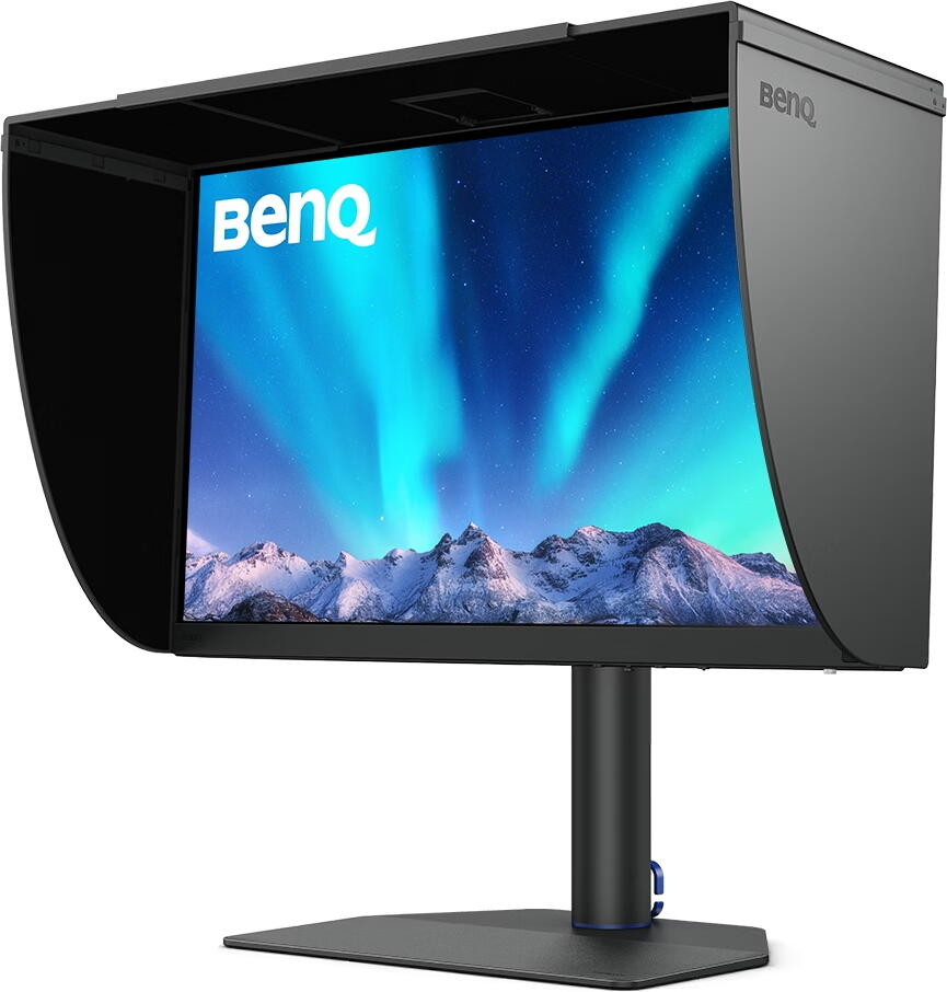BENQ 27" LED SW272QN/ IPS panel/ 2560x1440/ 1000:1/ 300cdm/ 5ms/ HDMI/ DP/ USB/ USB-C/ pivot/ Power Delivery/ černý (9H.Y0DLB.QBE)