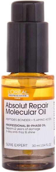 Olej na vlasy L'Oréal Professionnel Absolut Repair Molecular Professional Bi-Phase Oil, 30 ml