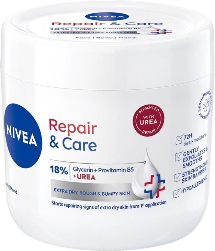 NIVEA tělový krém Repair & Care Urea 400 ml