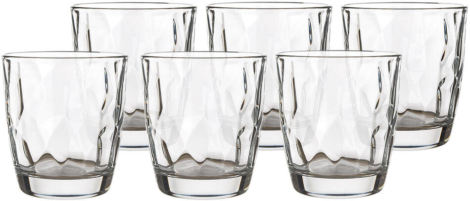 BORMIOLI sklenice 300ml DIAMOND čirá (6ks)