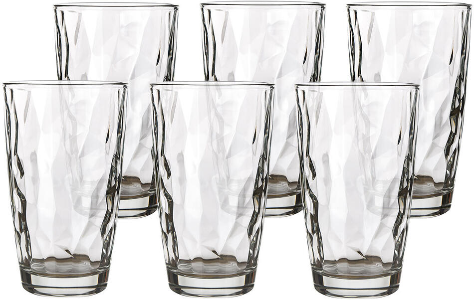 BORMIOLI sklenice 470ml DIAMOND čirá (6ks)