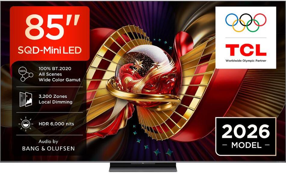 QLED televize TCL 85C8L