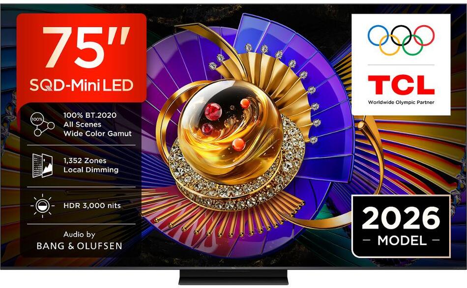 QLED televize TCL 75C7L