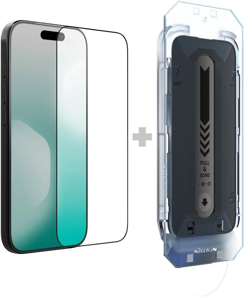 Nillkin Tvrzené Sklo 2.5D CP+ PRO Black pro Apple iPhone 17 Pro Max/18 Pro Max (s aplikátorem)