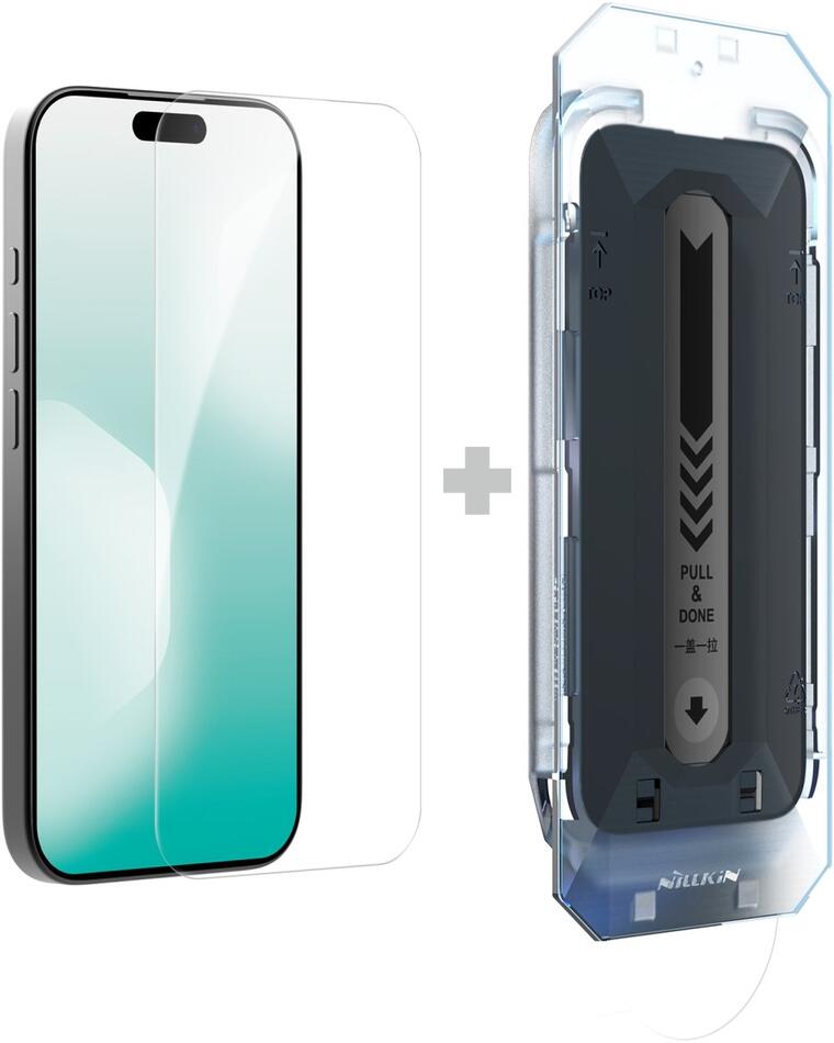 Nillkin Tvrzené Sklo 0.2mm H+ PRO 2.5D Anti-reflective pro Apple iPhone 17 (s aplikátorem)