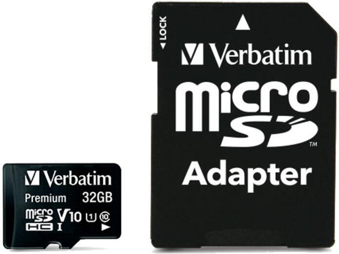 Paměťová karta Verbatim microSDHC 32GB Class 10 44083