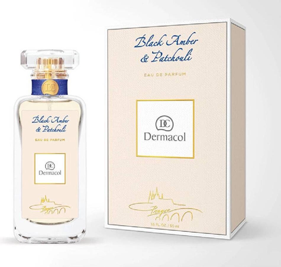 Parfémovaná voda Dermacol Black Amber & Patchouli, 50 ml