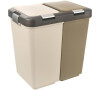 Odpadkový koš Orion UH DUO DUST, 40 l