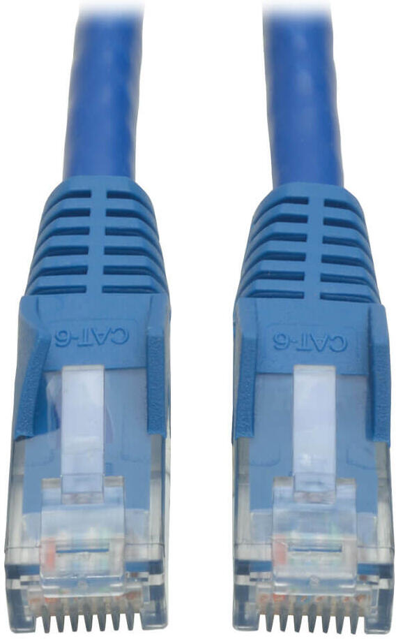 EATON ethernetový kabel Cat6 Gigabit Snagless Molded (UTP) (RJ45 Samec/Samec), modrá, 1.83m (N201-006-BL)