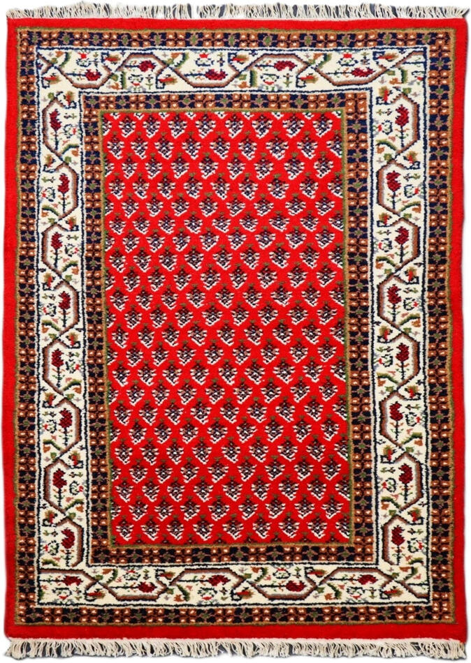 Kusový ručně tkaný koberec Mir red 90x160