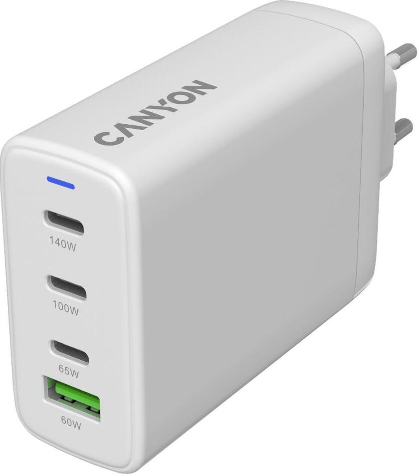 Nabíječka do sítě Canyon CU140ACC GaN 150W 3xPD 1xQC EU