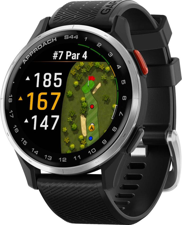 Smart hodinky Garmin Approac S44 Silver/Black