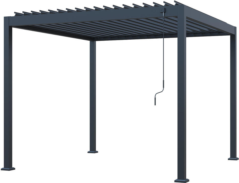 Bioklimatická pergola LANITPLAST ALUGARDEN 3x3 m LG5062