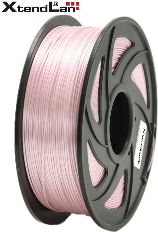 XtendLAN PLA filament 1,75mm světle růžový 1kg (3DF-PLA1.75-LPK 1kg)