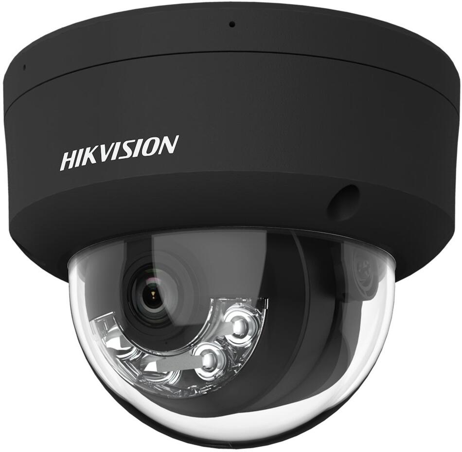 Hikvision DS-2CD2143G2-LIS2U(2.8mm)(BLACK) - 4MPix IP Dome kamera; IR 30m, Audio, Alarm, IP67, IK10