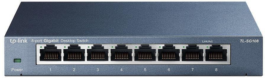 TP-Link TL-SG108 8x Gigabit Desktop Switch