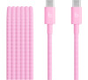 Apple beats USB-C / USB-C Woven Cable (1.5m)- Power Pink (MK8P4EE/A)