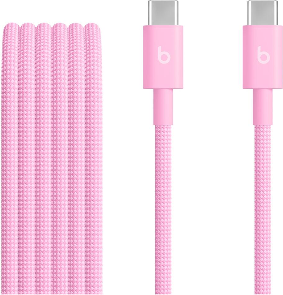 Apple beats USB-C / USB-C Woven Cable (1.5m)- Power Pink (MK8P4EE/A)