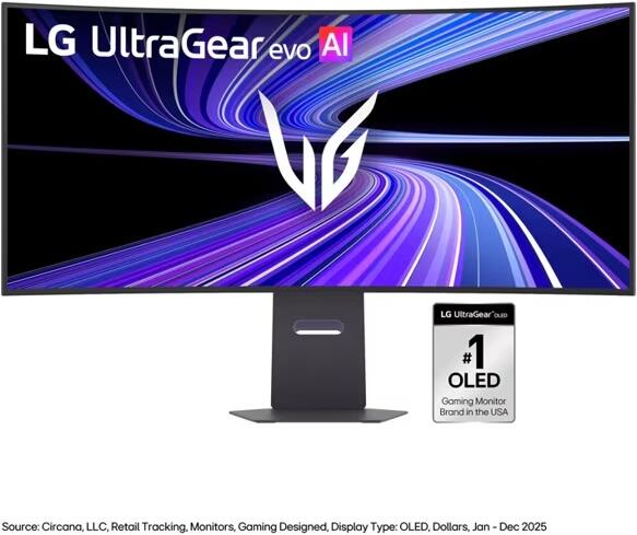 LG UltraGear / 45GX950B-B / 44,5" / OLED / wUHD / 165Hz / 0,03ms / Černá / 2R (45GX950B-B.AEU)