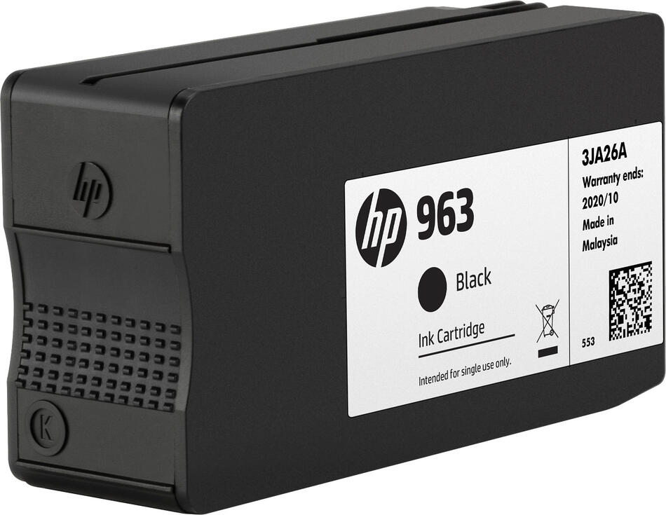 HP Ink Cartridge 963 Black/1000 stran (3JA26AE#LS1)