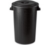 STEFANPLAST odpadkový koš Drum 120 l, černý - bez víka