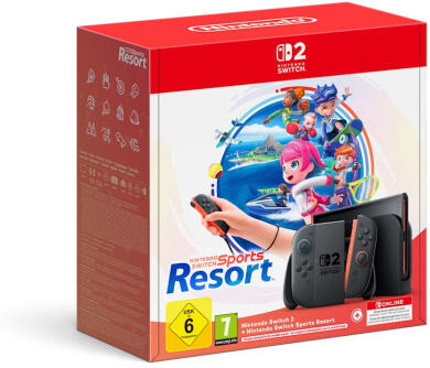 Nintendo Switch 2 + Switch Sports Resort + NSO 3M