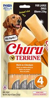 Churu Dog Terrine kuřecí plemena L 4x54g