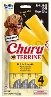 Churu Dog Terrine dýně plemena L 4x54g