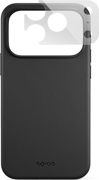 Epico Leather Pro Mag+ Case iPhone 17 Pro Max/18 Pro Max černá Qi2 & MagSafe kompatibilní ochrana camera island