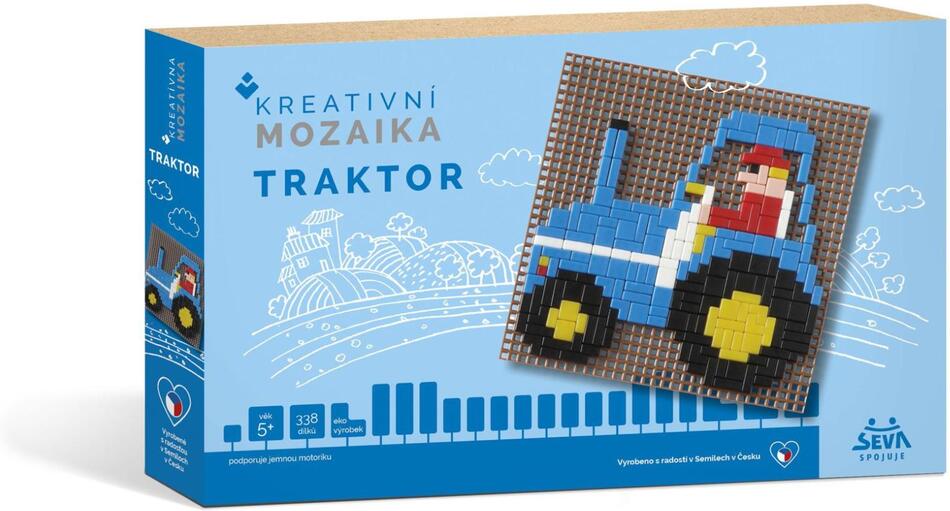 Seva Kreativní mozaika - Traktor