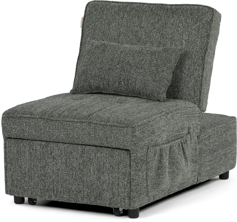 Rozkládací křeslo, zelená, látka, ASB-C3210 GRN2 Autronic