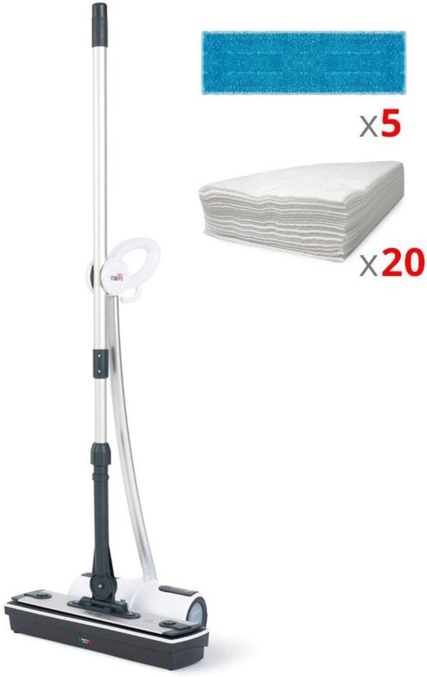 Polti MOPPY WHITE PREMIUM bezdrátový parní mop