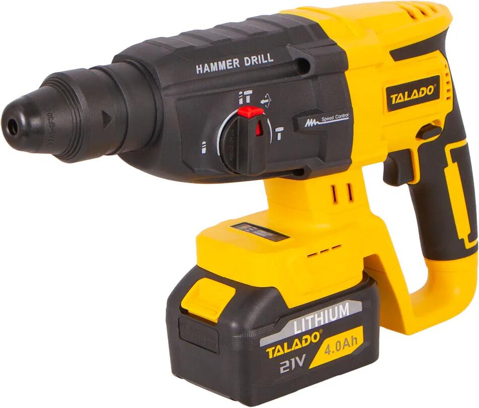 AKU vrtací kladivo SDS-Plus 21 V, TALADO - ML-T001