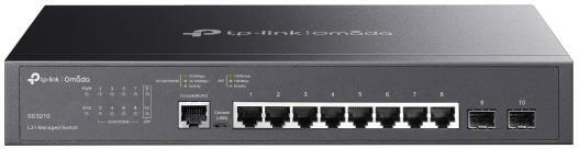 TP-Link OMADA switch SG3210 v3.30 (P/N:1700000198) (8xGbE, 2xSFP, 2xConsole, fanless)