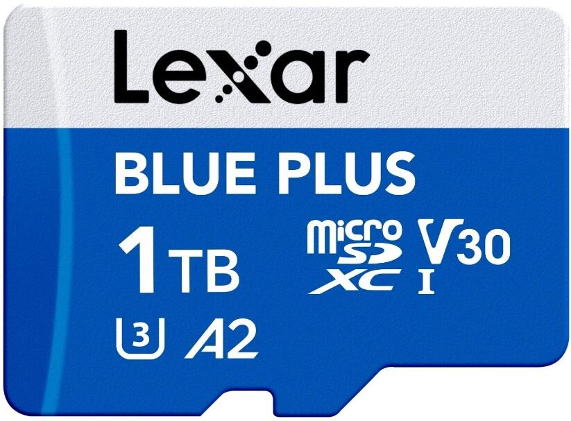Lexar 1TB Blue Plus microSDHC s adp C10 A2 (LMSBLPL001T-BNANG)