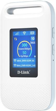 D-Link DWR-933 4G/LTE Cat 6 Wi-Fi Hotspot- 3GPP LTE (DWR-933W)
