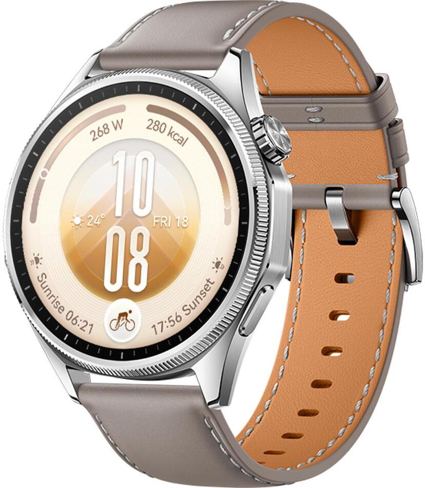 Smart hodinky HUAWEI Watch GT 7 46mm Grey Leather