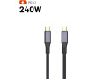 FIXED kabel USB-C/C 2 m FIXDBP2-CC2-BK