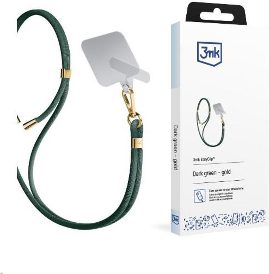 EasyClip šňůrka tmavě zelená 3MK