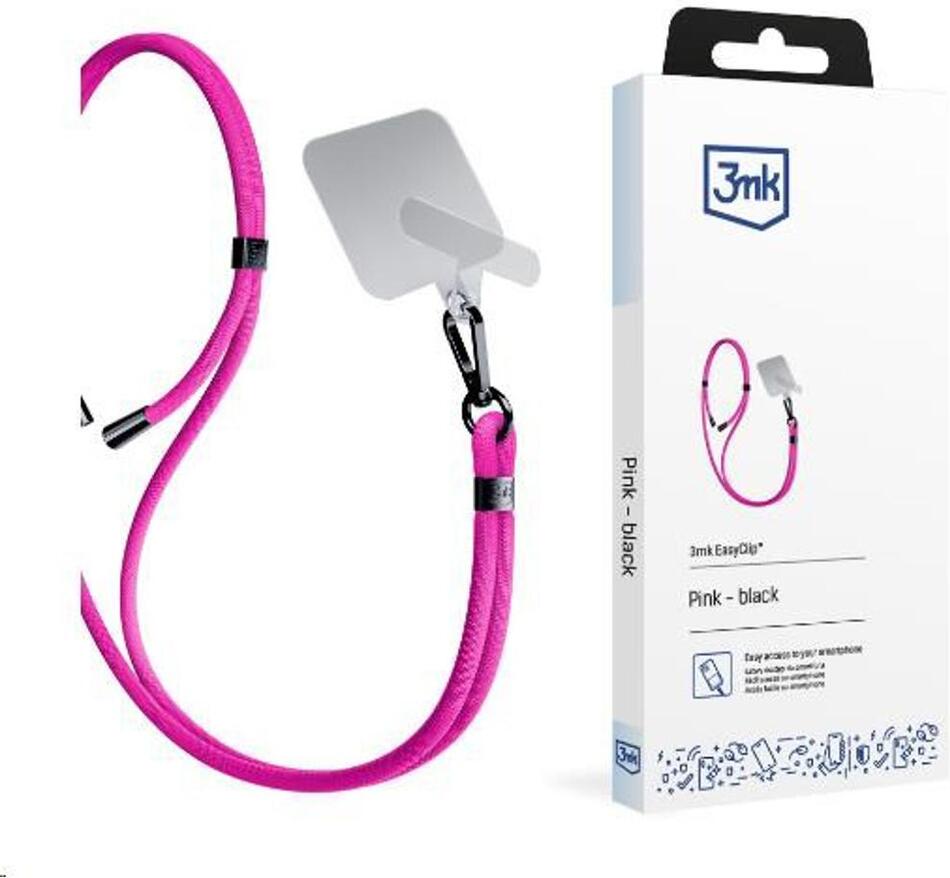 EasyClip šňůrka růžová 3MK