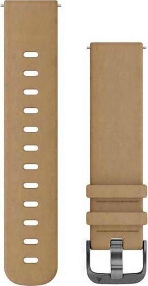 Řemínek na hodinky Garmin Quick Release 20mm Suede Beige