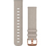 Řemínek na hodinky Garmin Quick Release 20mm Suede Grey