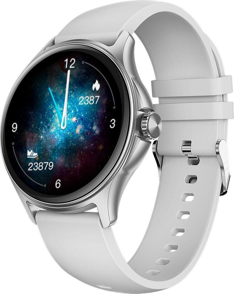 Chytré hodinky Niceboy WATCH Pixel 2 Arctic Silver