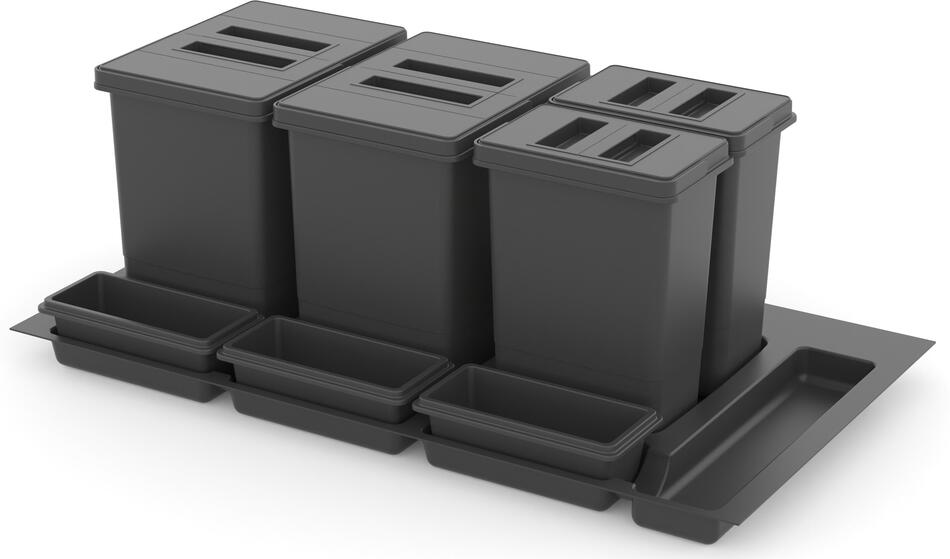 Sinks PRACTIKO 900 2x12l+2x5l+3x miska