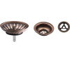 Sinks komponenty pro granitový dřez - měď antik
