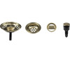 Sinks komponenty pro granitový dřez s exc. ovladačem - bronz modern