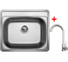 Sinks COMFORT 600 + ARCO celonerezová